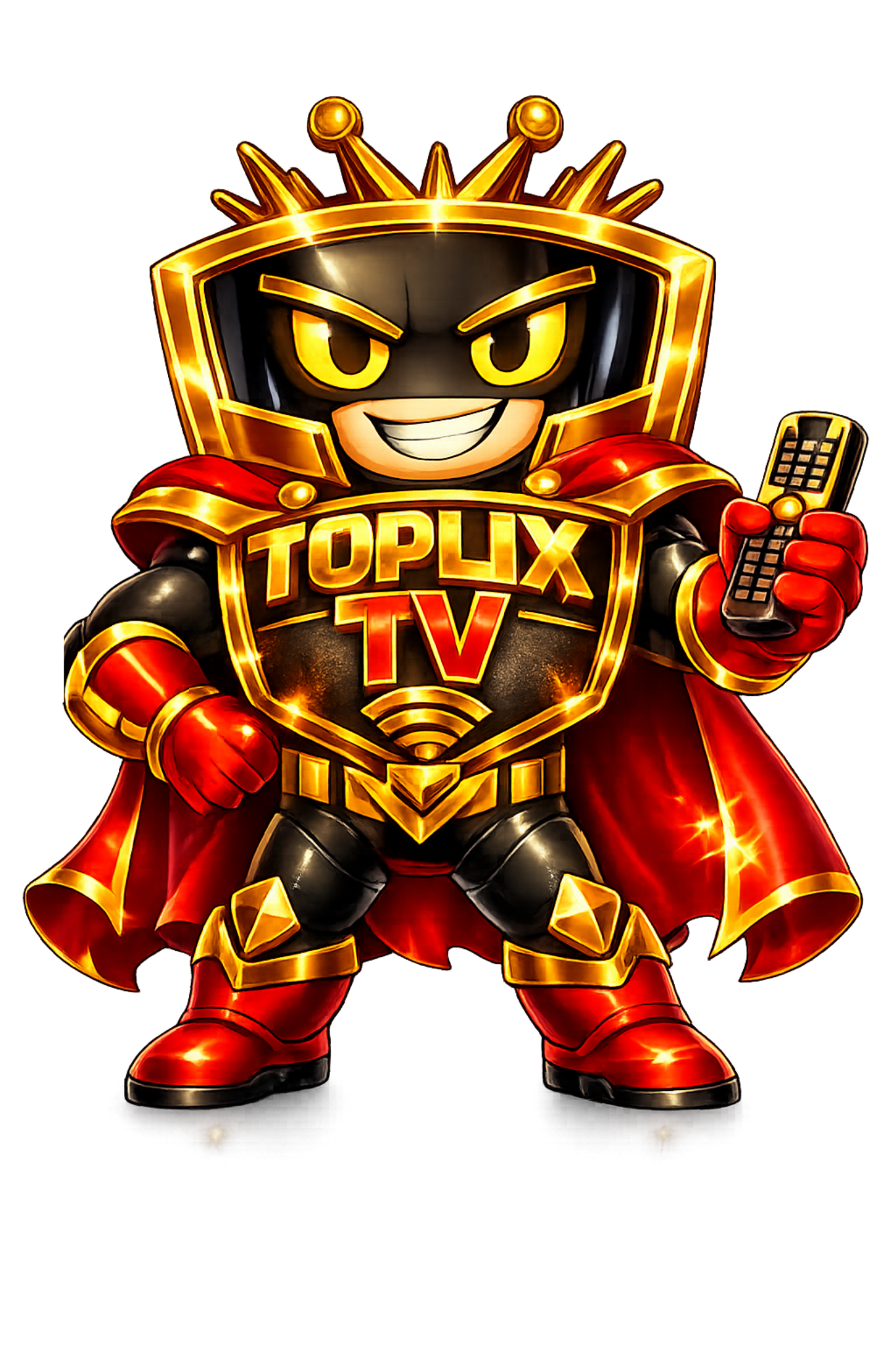 Mascote Toplix TV